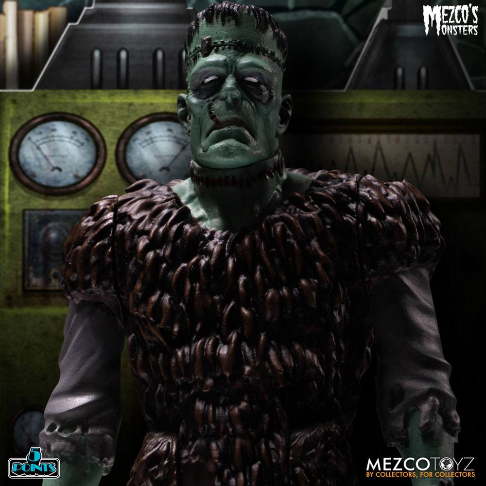 Mezco's Monsters 5 Points Action Figures Tower of Fear Deluxe Set 9 cm