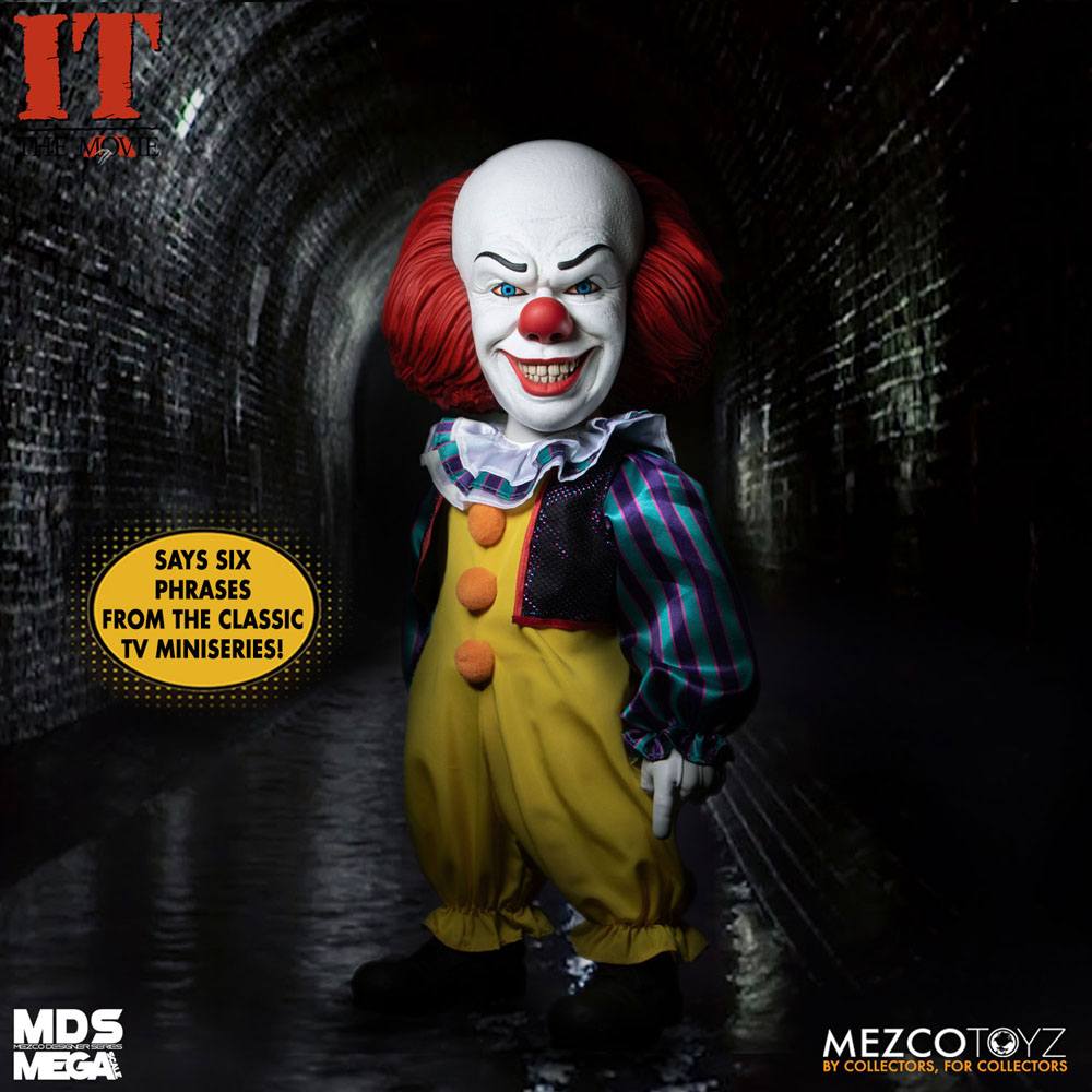 Stephen Kings It 1990 MDS Deluxe Action Figür Pennywise 38 cm