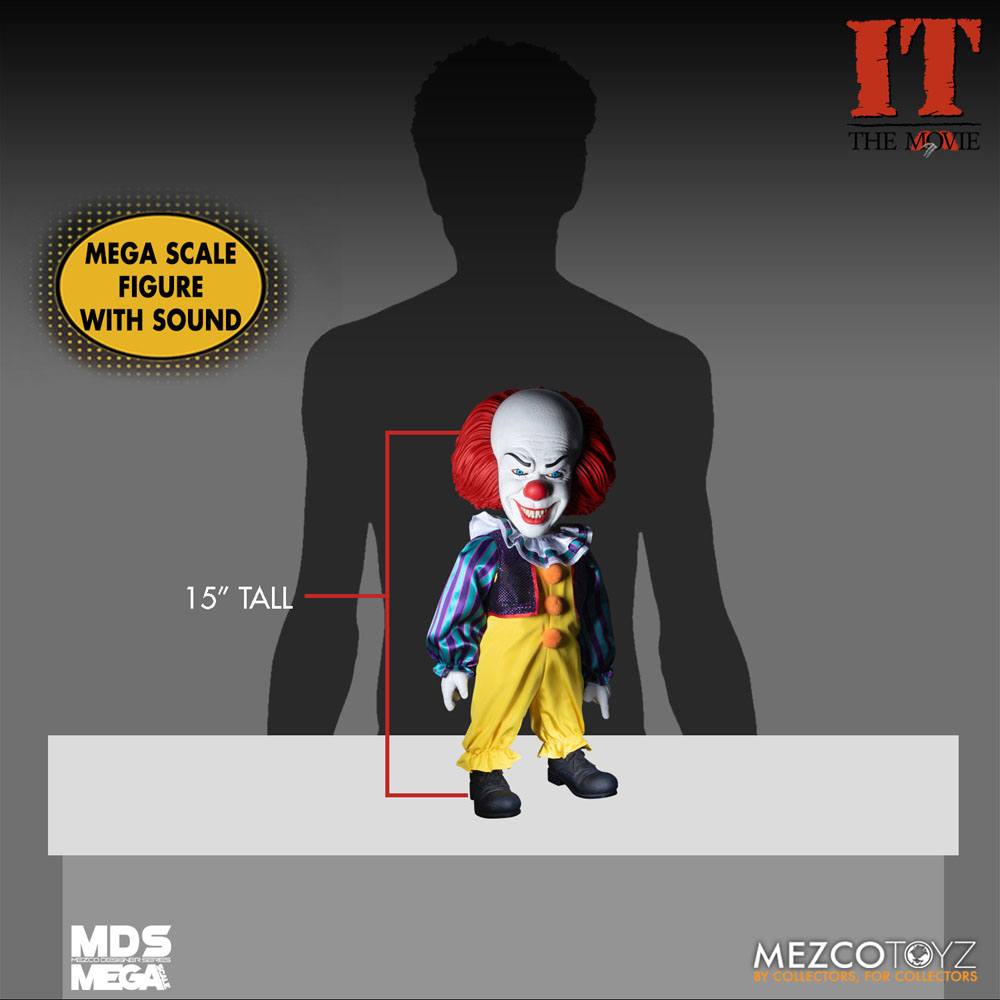 Stephen Kings It 1990 MDS Deluxe Action Figür Pennywise 38 cm