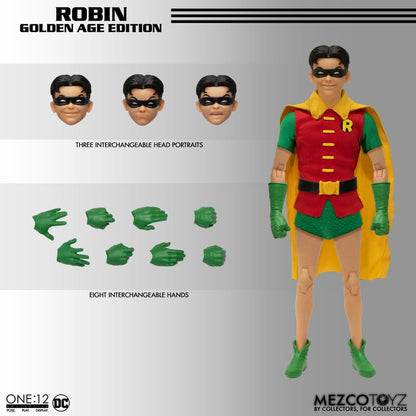 DC Comics Action Abbildung 1/12 Robin (Ausgabe der Goldenen Zeitalter) 16 cm