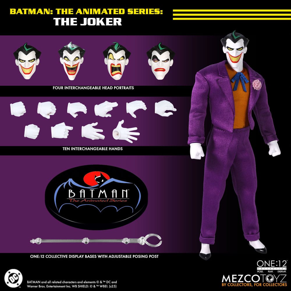 Batman: The Animated Series Action Figur 1/12 Jokeren 17 cm