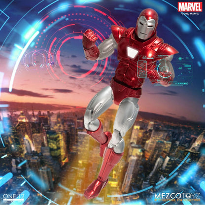 Marvel Action Şekil 1/12 Iron Man (Silver Centurion Edition) 16 cm