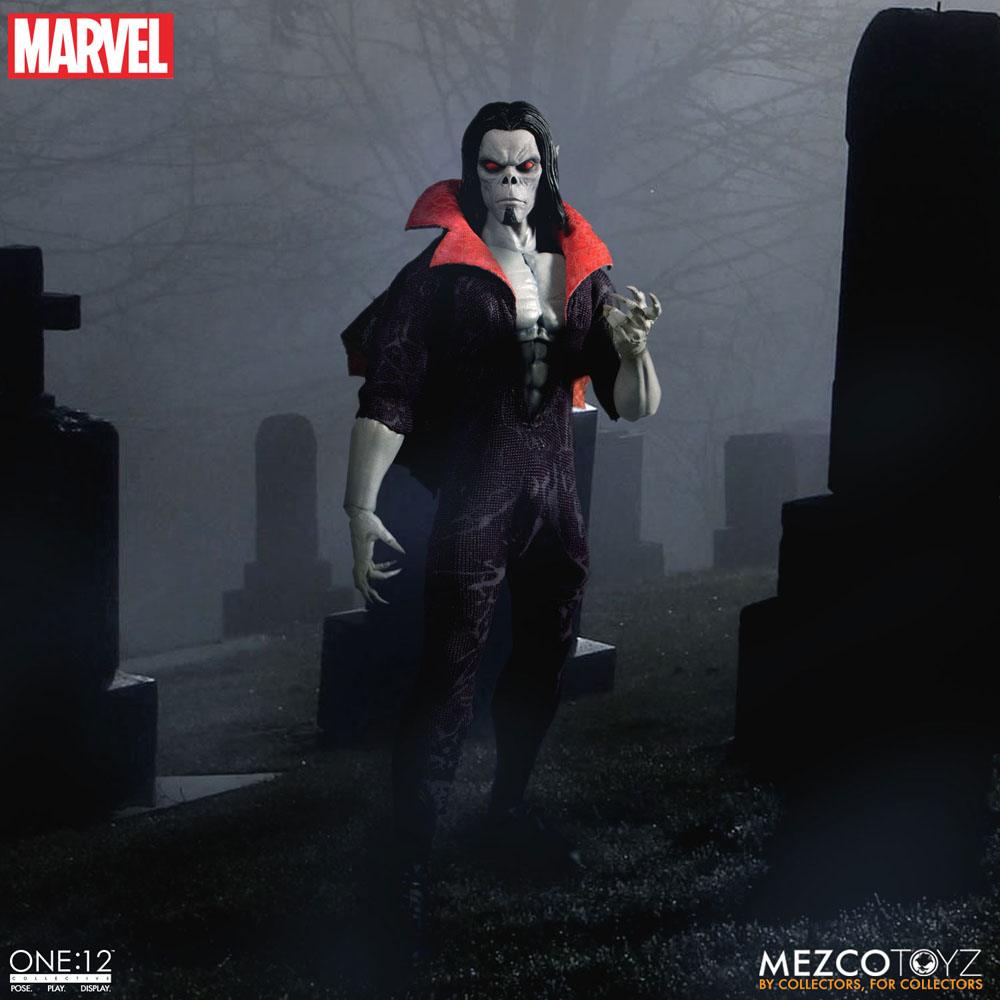 Marvel Universe Işık Eylemi Şekil 1/12 Morbius 17 cm