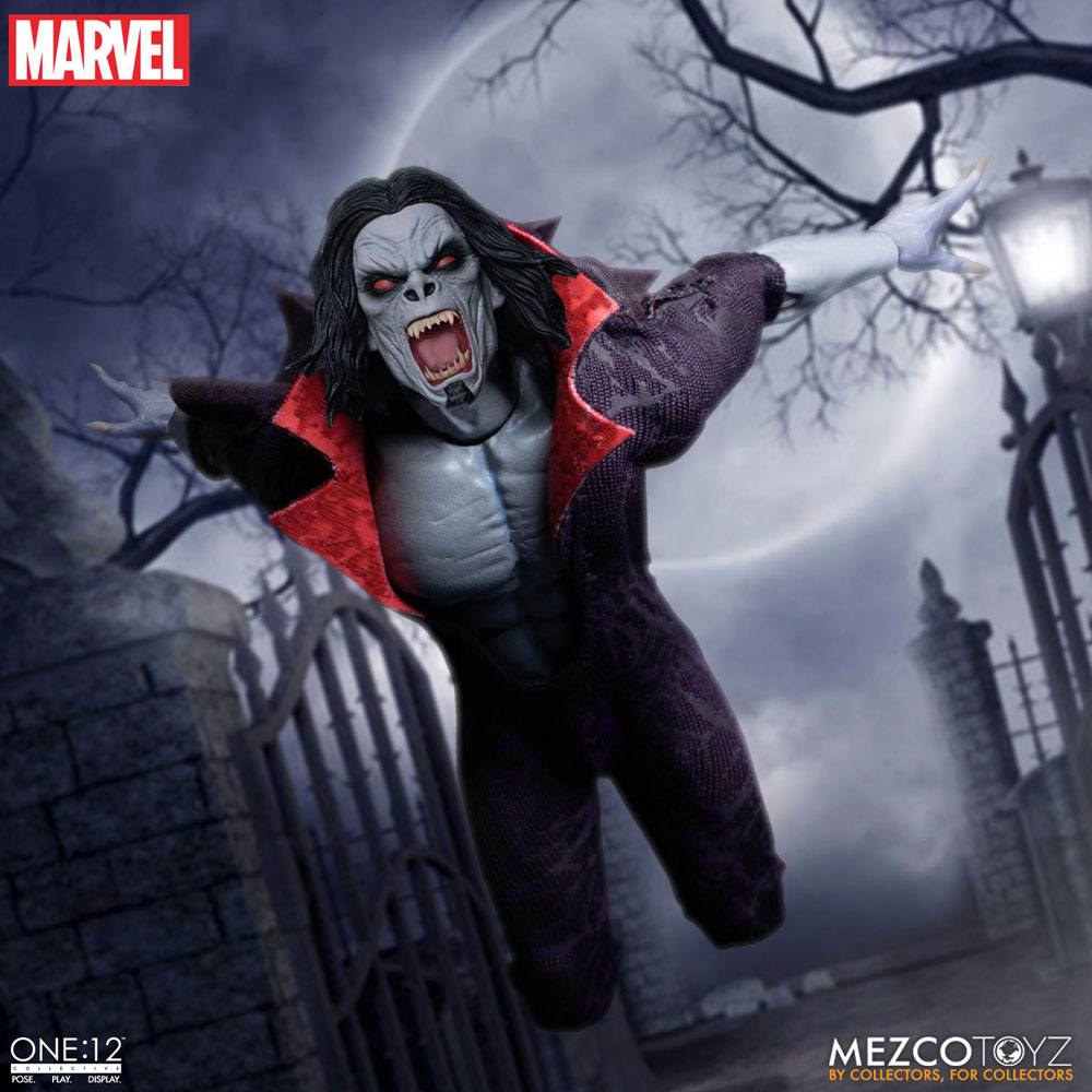 Marvel Universe Işık Eylemi Şekil 1/12 Morbius 17 cm