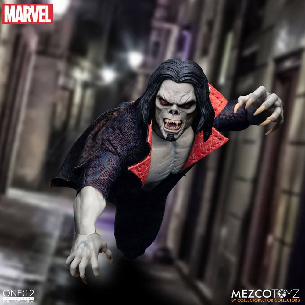 Marvel Universe Işık Eylemi Şekil 1/12 Morbius 17 cm