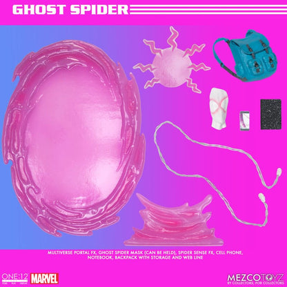 Marvel-actie Figuur 1/12 Ghost-Spider van Earth-65 16 cm