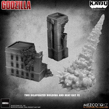 Godzilla (1954) Kaiju Collective Action Figure Godzilla - Black & White Edition 20 cm