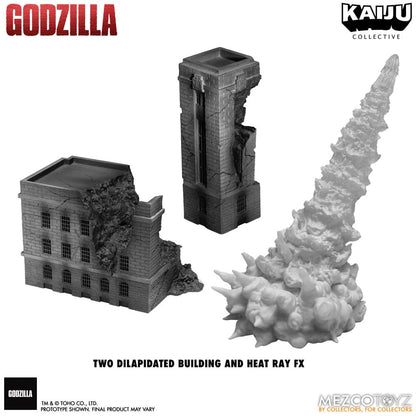 Godzilla (1954) Kaiju Collective Action Figure Godzilla - Black & White Edition 20 cm