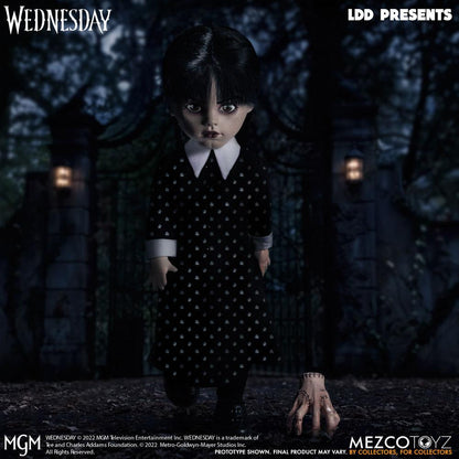 Mercredi Living Dead Dolls Doll Dold Mercredi Addams 25 cm