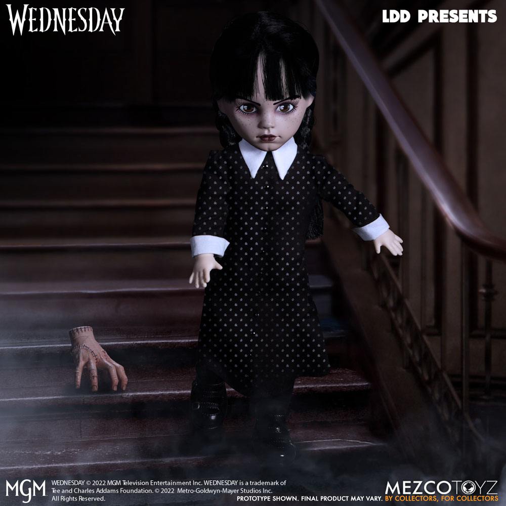 Mercoledì Living Dolls Dolls Doll Mercoledì Addams 25 cm