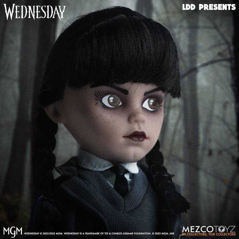 Onsdag LDD Presents Doll Wednesday Nevermore Academy Uniform 25 cm