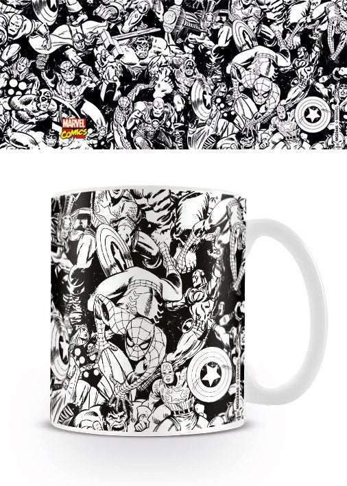 Marvel Comics Mug -personages