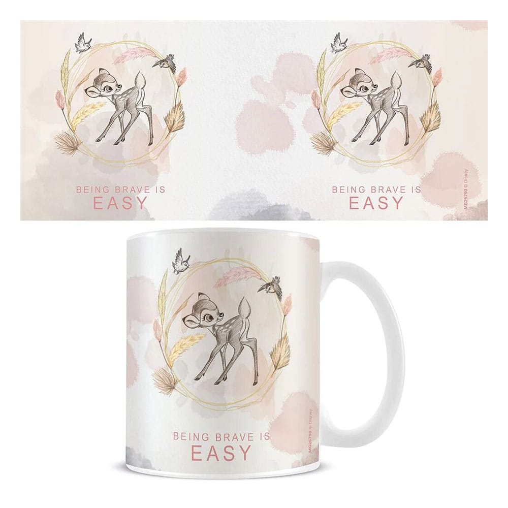 La tazza Disney Bambi è coraggiosa è facile