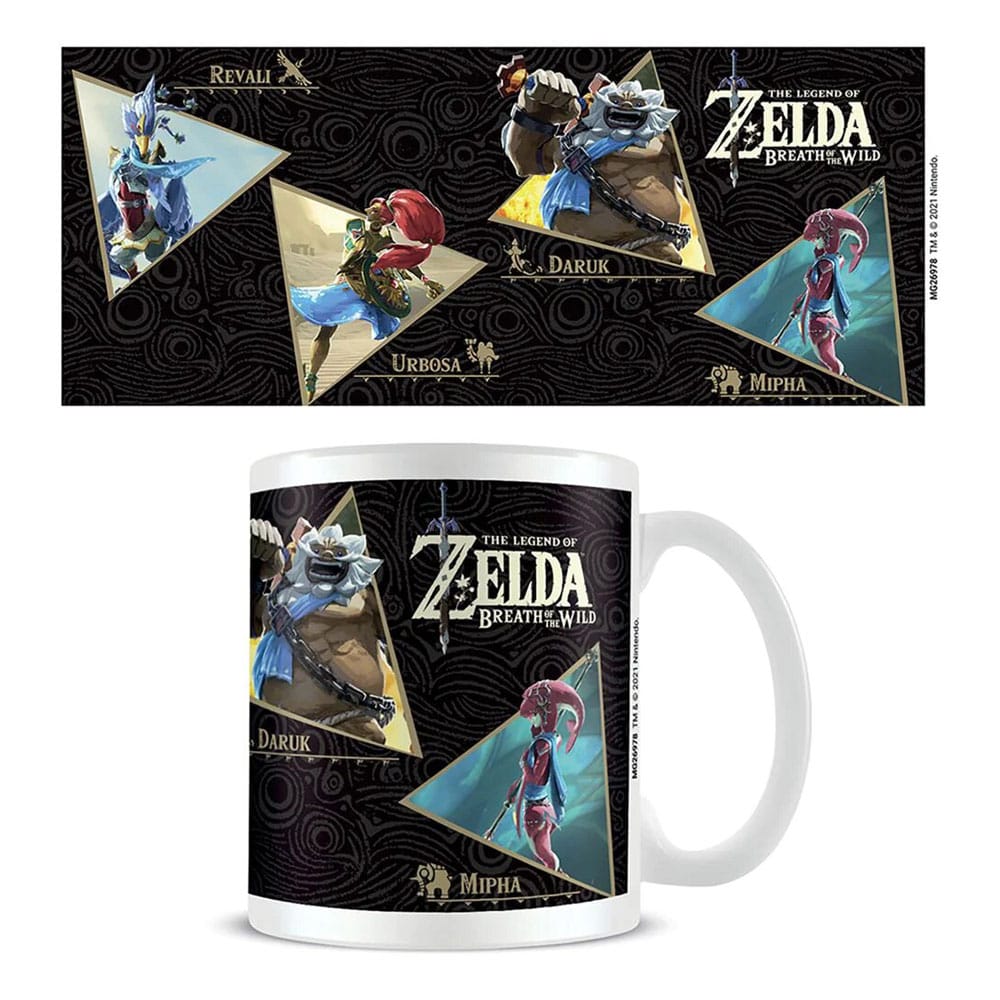 La légende de Zelda Breath of the Wild Mug Champions