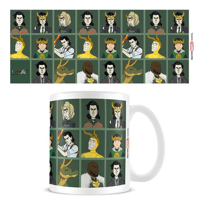 Collection de personnages de comic Loki Mug