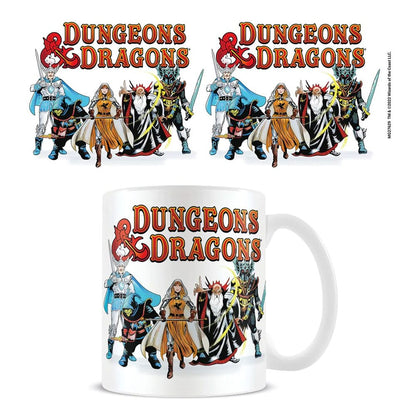 Dungeons & Dragons Becher Retro Group