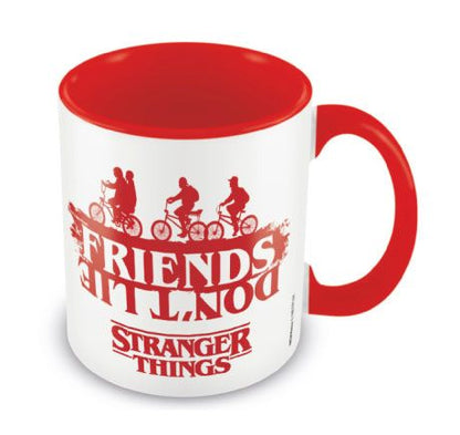 Tazza interna colorata di Stranger Things Friends Don't Lie