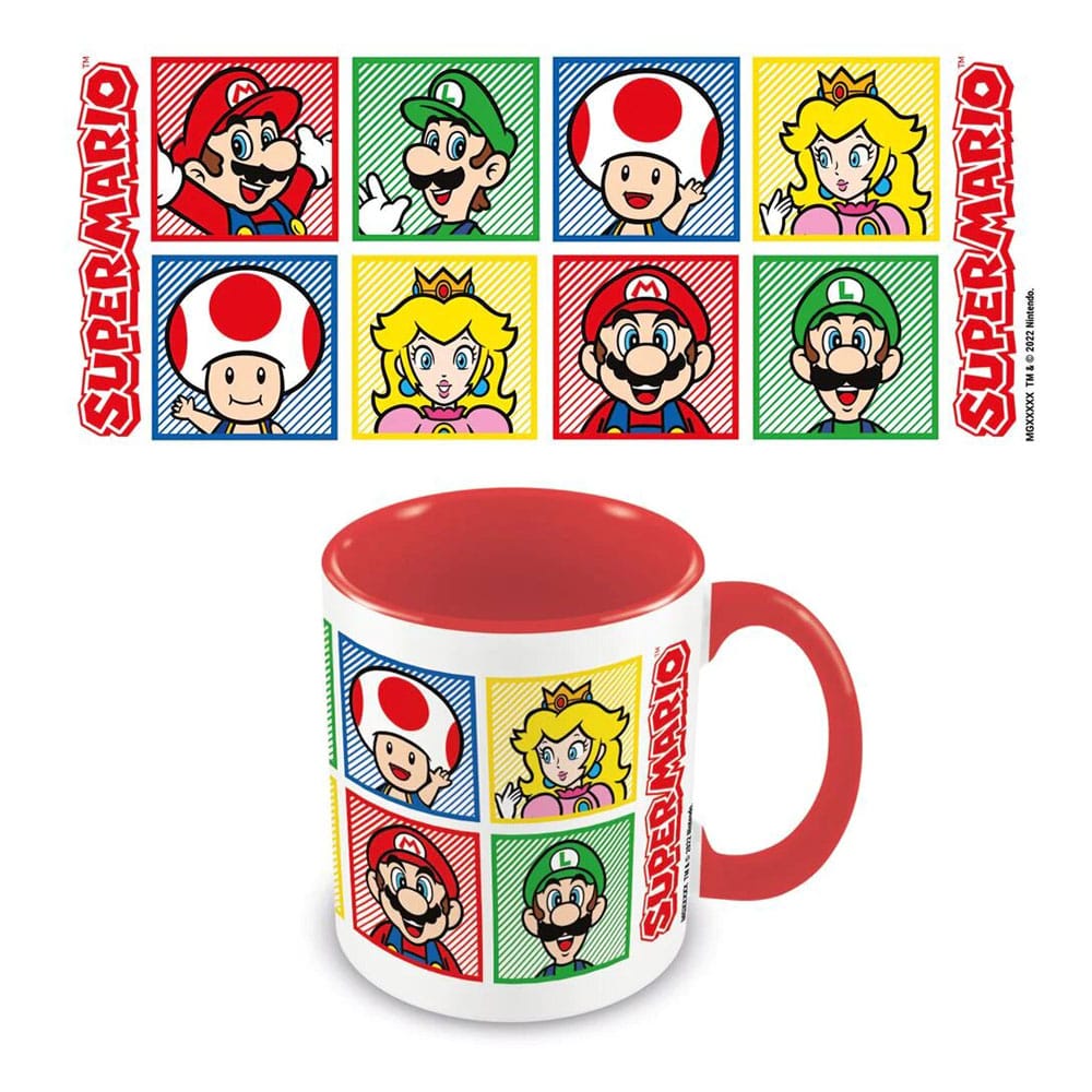 Personnages Super Mario Mug