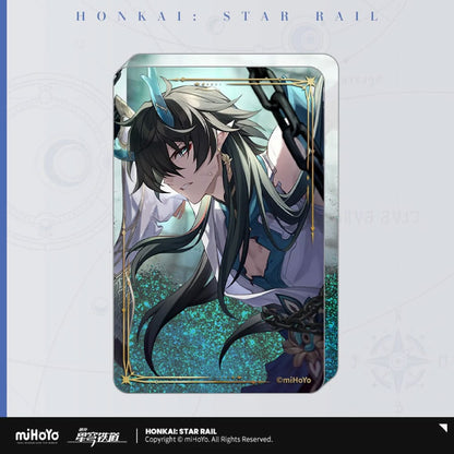 Honkai: Star Rail Light Cone Acryl Ornament med Glitter: Brighter Than the Sun 9 cm
