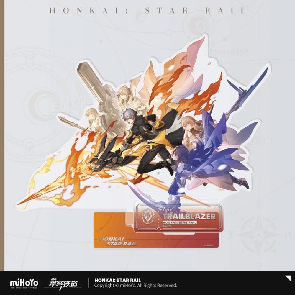 Honkai: Star Rail Preservation of Path Series Acryl Figure Trailblazer Han 25 cm