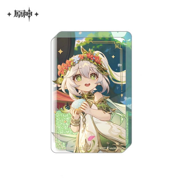 Genshin Impact Acryl Ornament med glitter: Nahida 8,5 cm