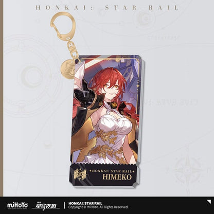 Honkai: Star Rail Characle Acrylic Keychain Himeko 9 cm