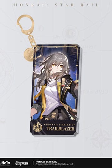 Honkai: Star Rail Character Acrylic Keychain Trailblazer (Femme) 9 cm