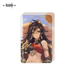 Genshin Impact Acryl Ornament med glitter: Dehya 8,5 cm