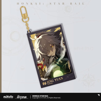 Honkai: Star Rail Countdown Departure Series Llavero acrílico Jing Yuan Glitter 9 cm