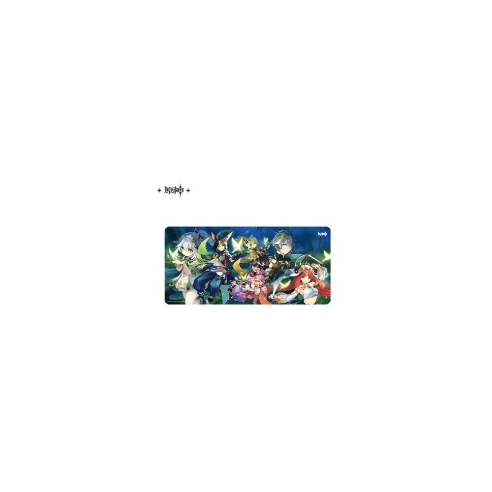 Genshin Impact Mousepad Morn tusen rosor ger 70 x 40 cm