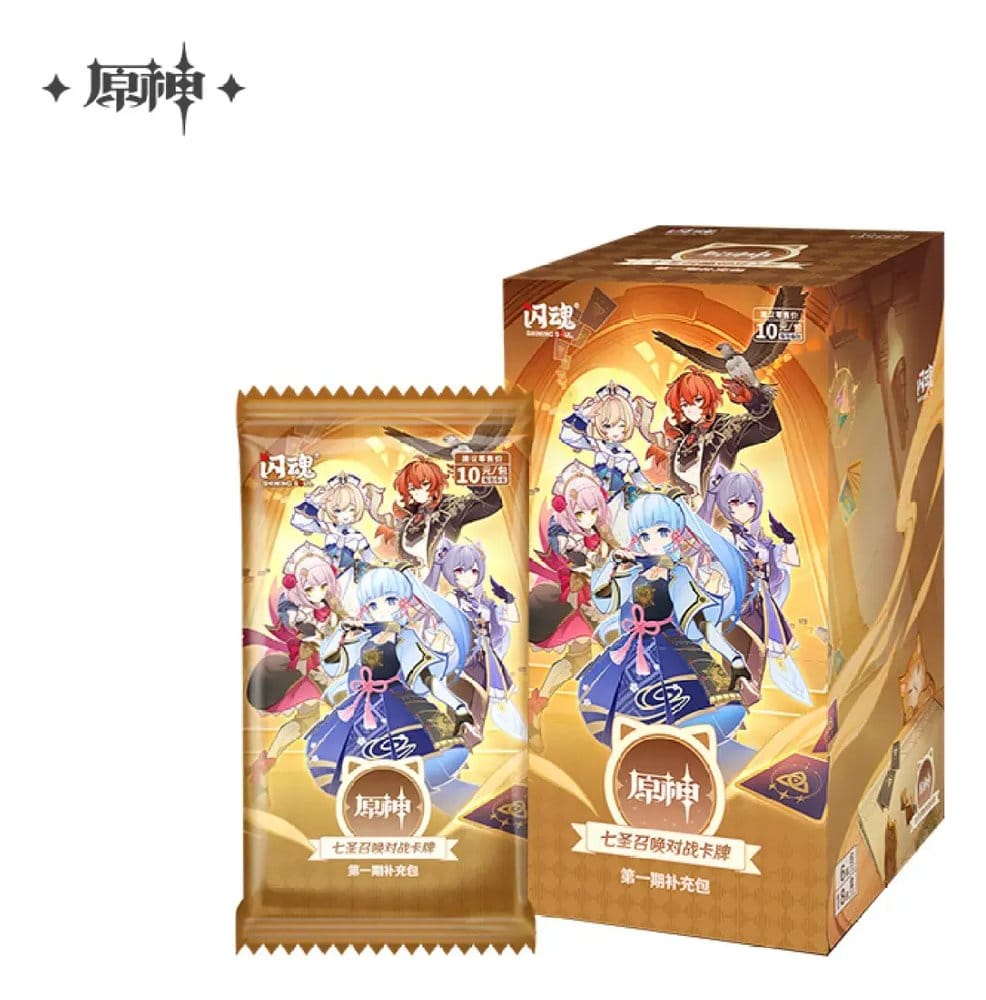 Genshin Impact Gioco di carte collezionabili Serie 1 Blind Box Display (18) *Versione cinese*