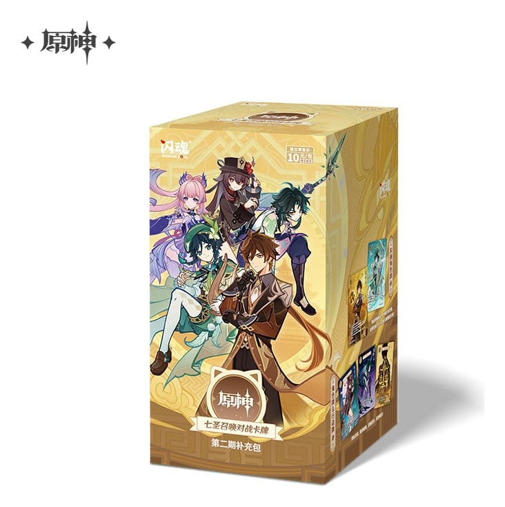Genshin Impact Gioco di carte collezionabili Serie 2 Blind Box Display (18) *Versione cinese*