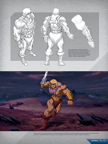 Masters of the Universe Revelation Art Book