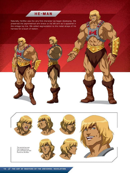 Masters of the Universe Revelation Art Book