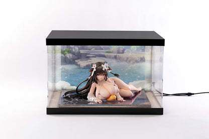 Visualizza acrilica Azur Lane con illuminazione per la figura Kashino Hot Springs Relaxation