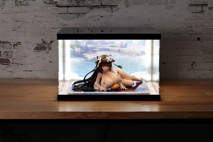 Visualizza acrilica Azur Lane con illuminazione per la figura Kashino Hot Springs Relaxation