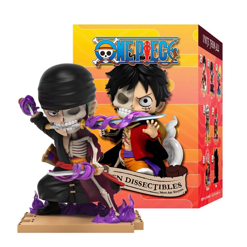 One Piece: Freeny's Hidden Dissectibles Wano 4 inch Vinyl Figure Blind Box Display (6)