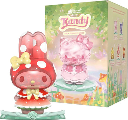 Sanrio Earth Explorer Series Kandy 4-tums vinylfigur Blind Box Display (6)