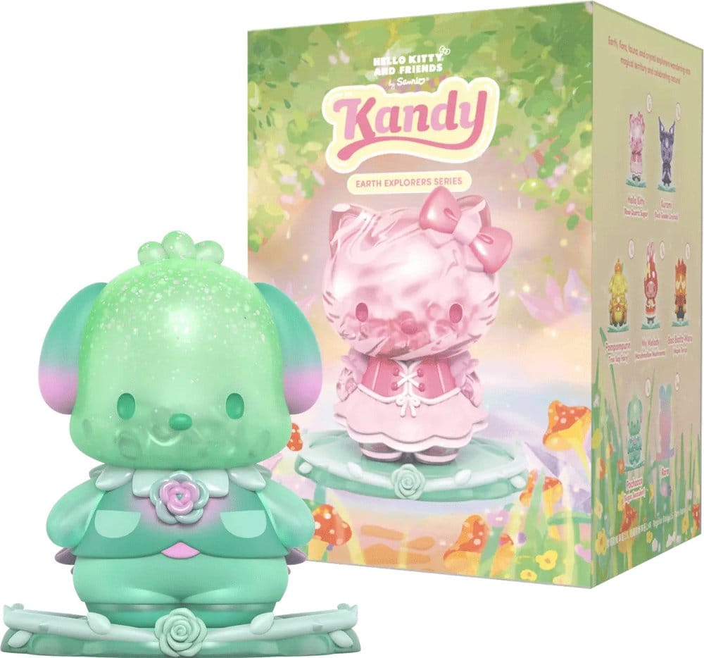 Sanrio Earth Explorer Series Kandy 4-tums vinylfigur Blind Box Display (6)