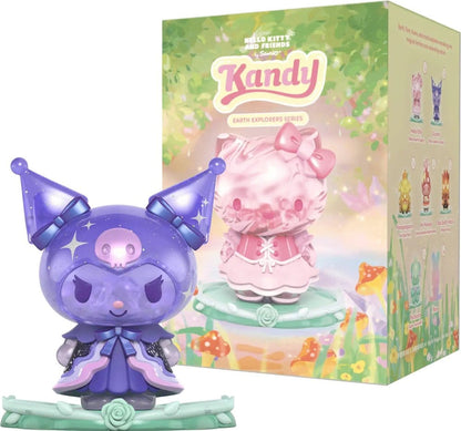 Sanrio Earth Explorer Series Kandy 4-tums vinylfigur Blind Box Display (6)