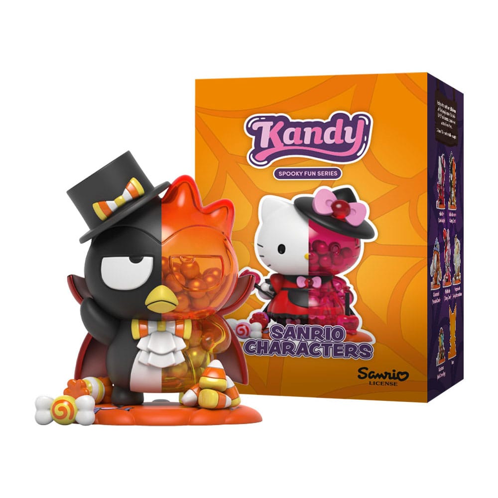 Kandy X Sanrio Blind Box Ft. Jason Freeny Collection Series 4 (Spooky Fun) Display (6)