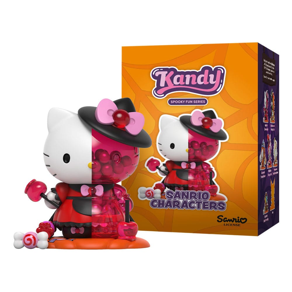 Kandy X Sanrio Blind Box Ft. Jason Freeny Collection Series 4 (Spooky Fun) Display (6)
