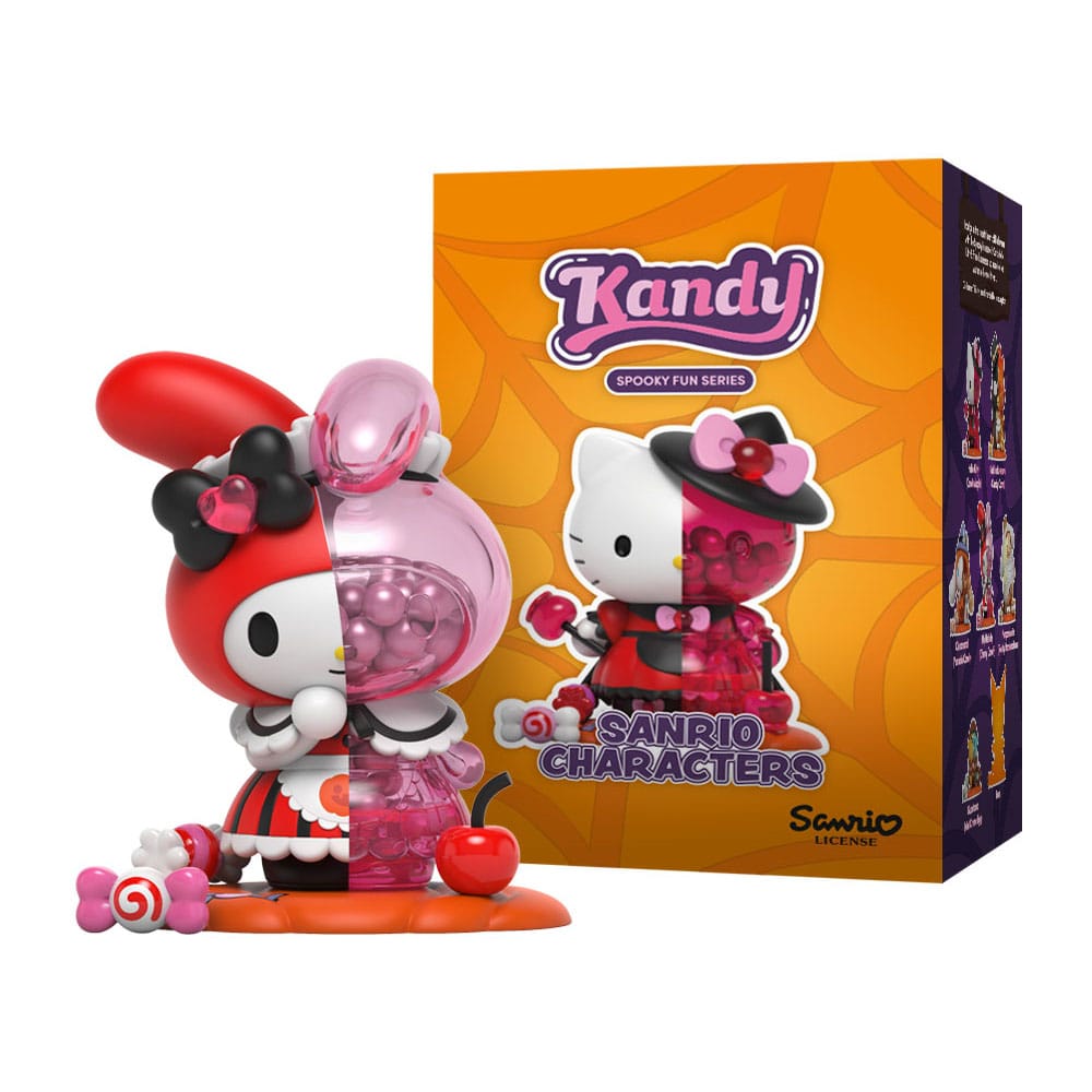 Kandy X Sanrio Blind Box Ft. Jason Freeny Collection Series 4 (Spooky Fun) Display (6)