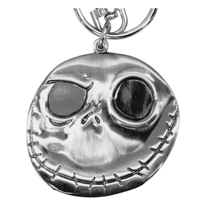 Nightmare Before Christmas Metal Keynchain Jack Good & Bad Day