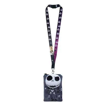 Nightmare Before Christmas Lanyard Jack Deluxe With Pouch Card Holder