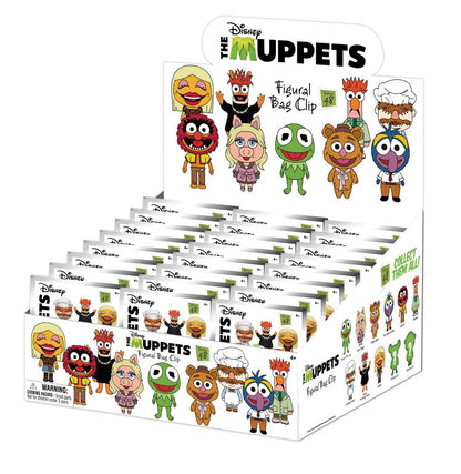 Disney 3D PVC Bag Clips The Muppets Series 48 Display (24)