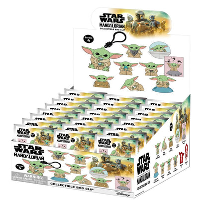 Star Wars 3D kopče za vrećice od pjene Best of Grogu Series 1 Display (24)