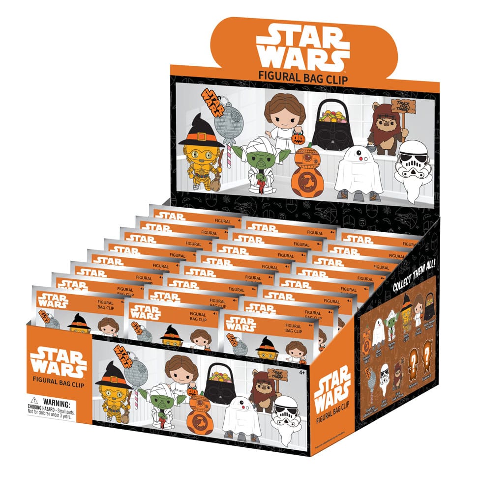 Clip per borse in PVC 3D di Star Wars Display di Halloween (24)