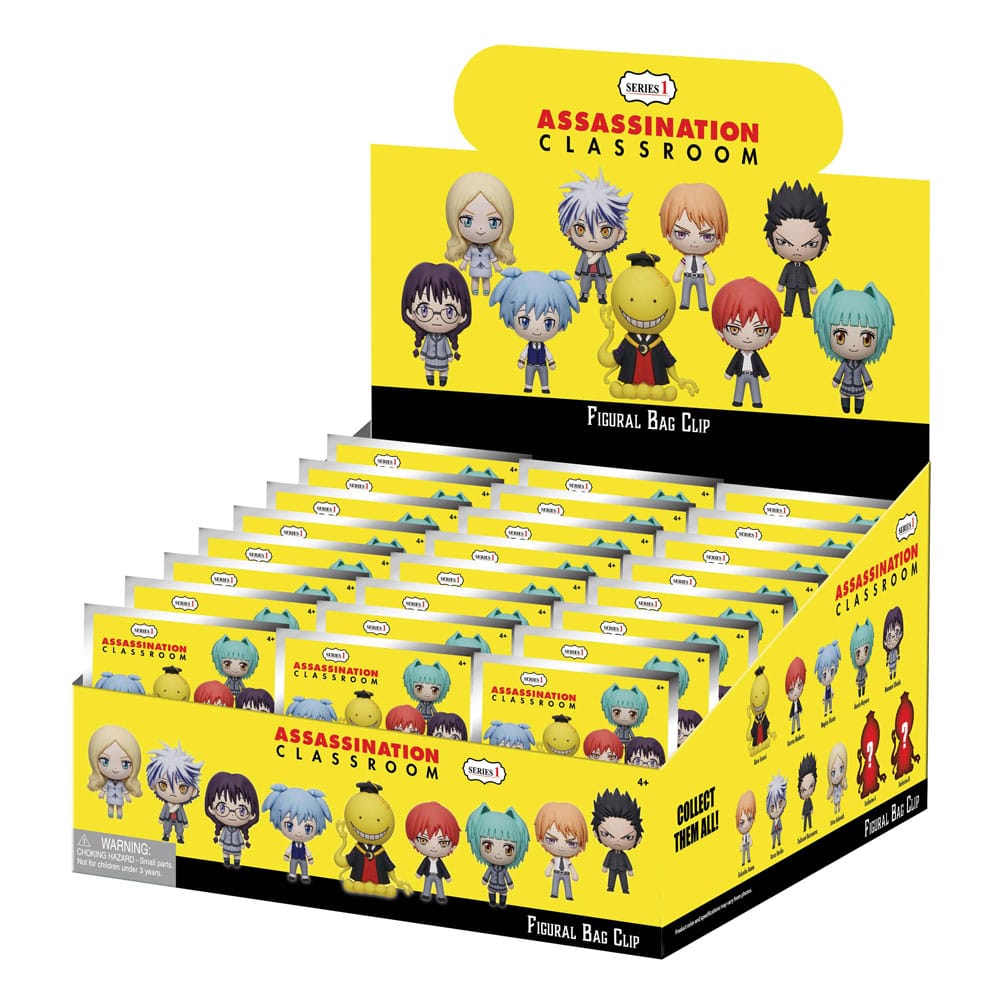 Clip per borse in PVC di Sonic the Hedgehog Floccaggio Serie 5 Display (24)