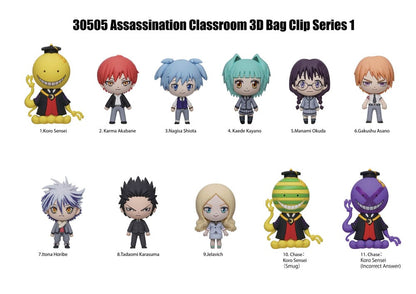 Clip per borse in PVC di Sonic the Hedgehog Floccaggio Serie 5 Display (24)